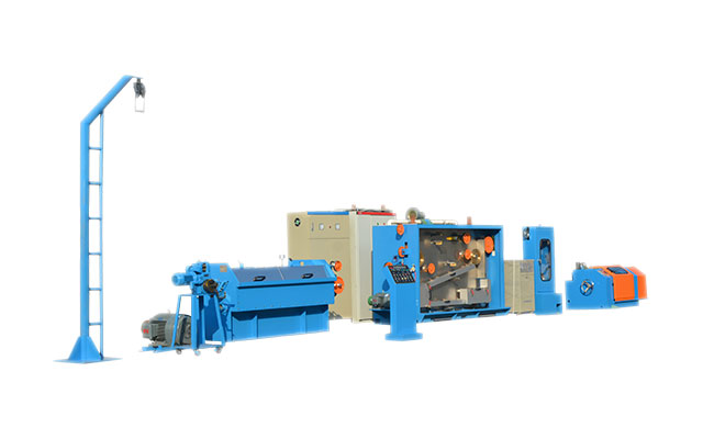 ML9S Medium Copper Wire Drawing Machine Line with Continuous Annealing
