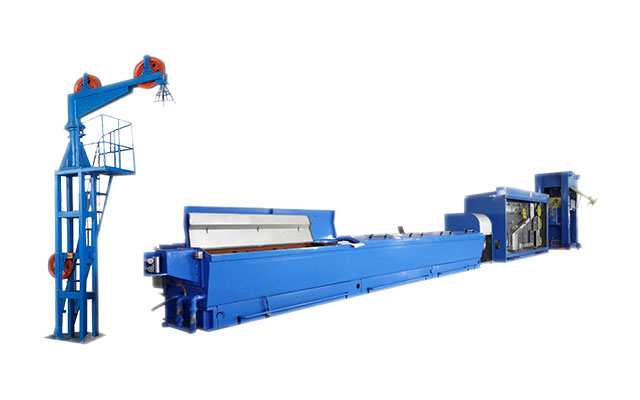 CC450S Capstan-type Coarse Copper Wire Drawing Machine Line with Continuous Annealing
