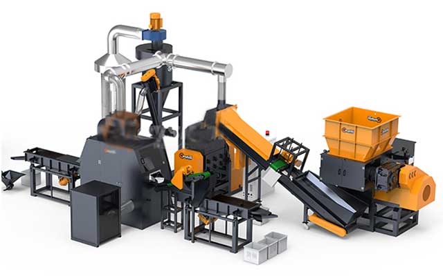 1000 Medium Waste Used Cable Granulator Recycling Machine