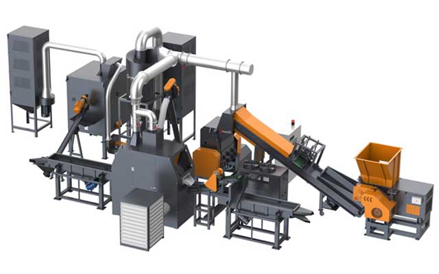 600L Medium Waste Used Cable Granulator Recycling Machine