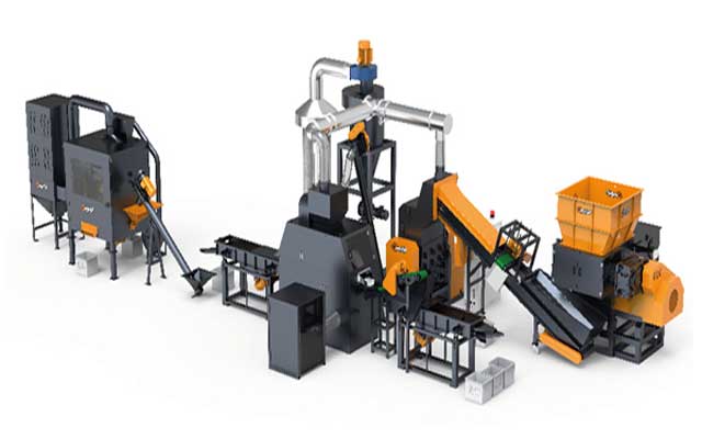 800 Medium Waste Used Cable Granulator Recycling Machine
