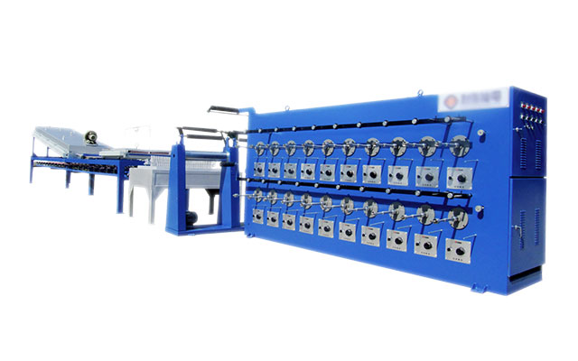 40B Copper / Aluminum Wire Annealing Tinning Machine